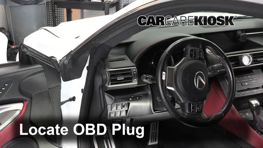 2017 Lexus RC300 3.5L V6 Lumière « Check engine » du moteur